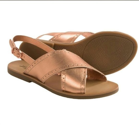 LUCKY BRAND Birchess Slingback Sandals 8.5M - Picture 1 of 10
